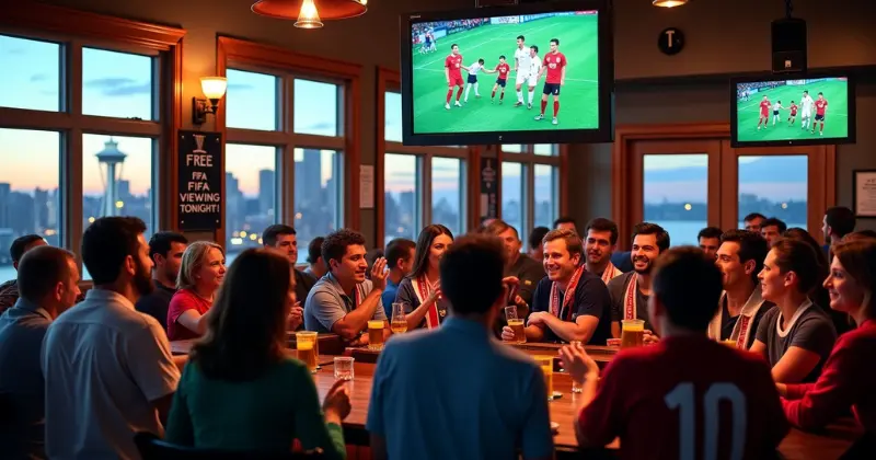 Seattle bar FIFA viewing party