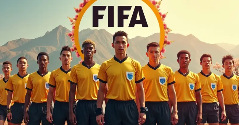 Global FIFA referees diversity