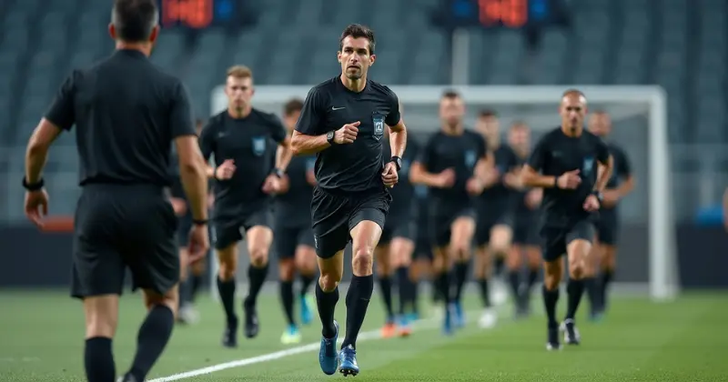 Referee fitness training drills