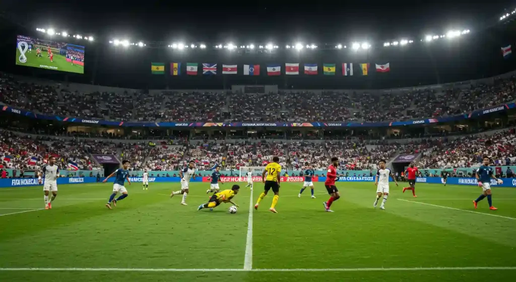 CONCACAF teams in FIFA World Cup qualifiers match